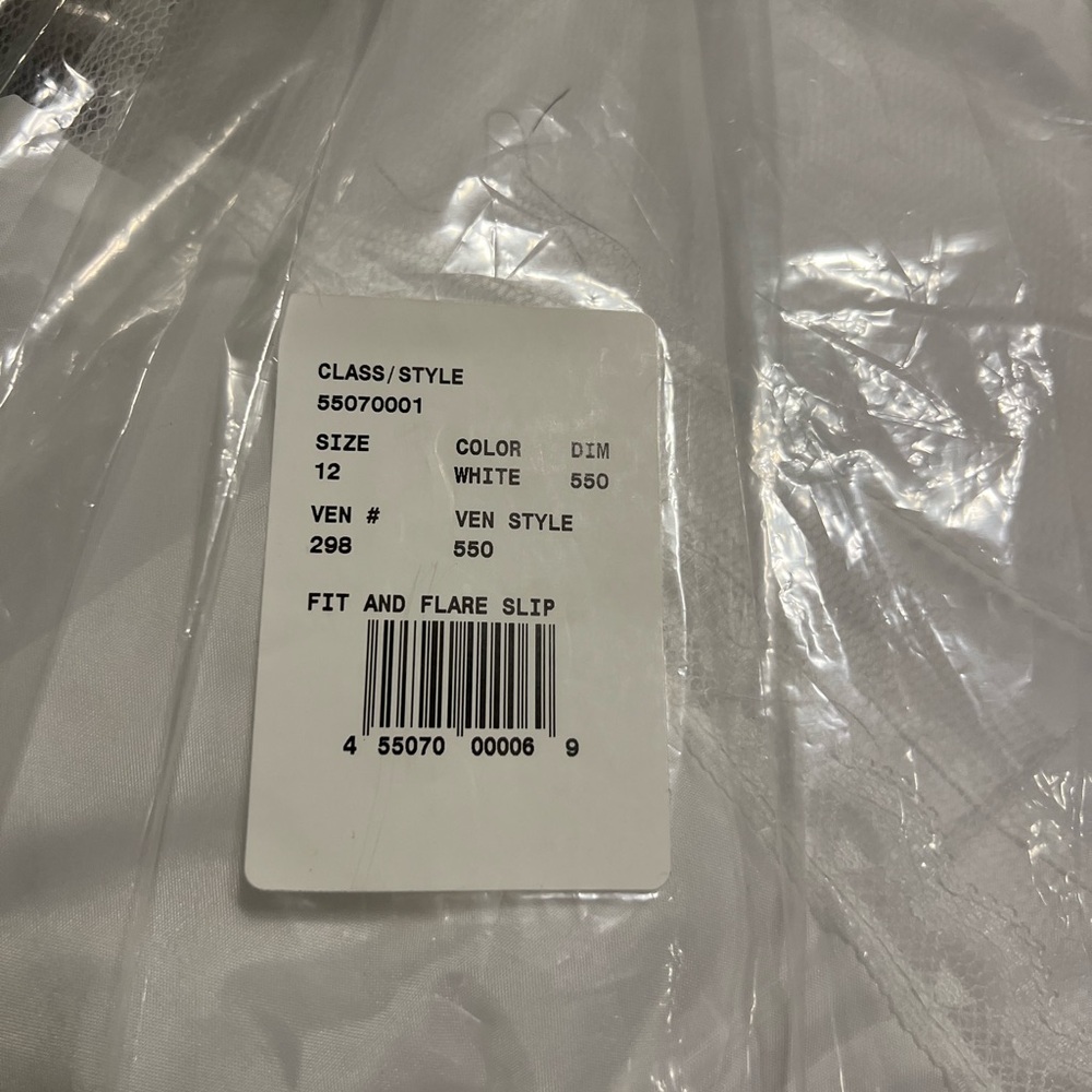 David’s Bridal Fit and Flare Slip